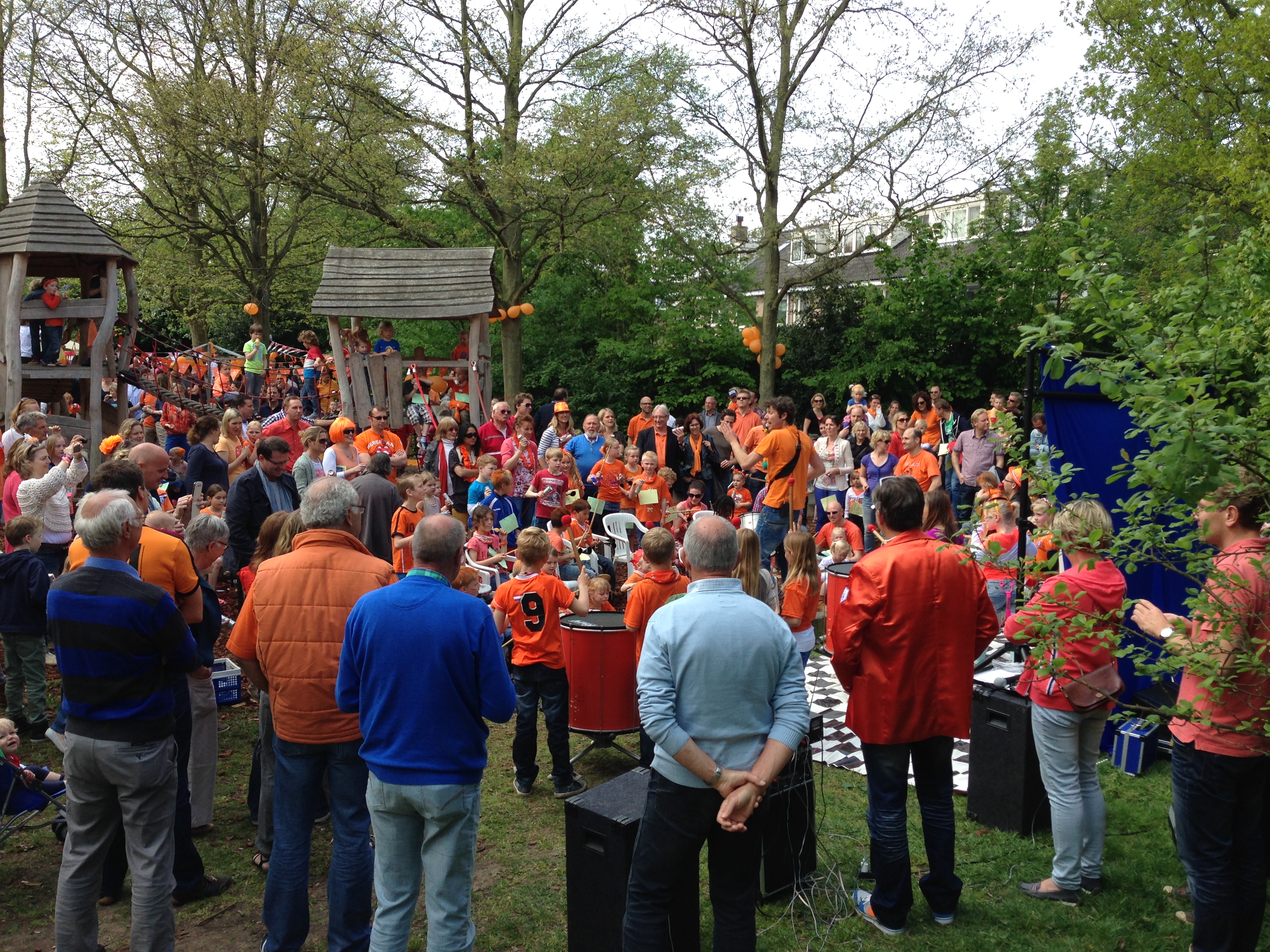 Spelletjes op Koningsdag