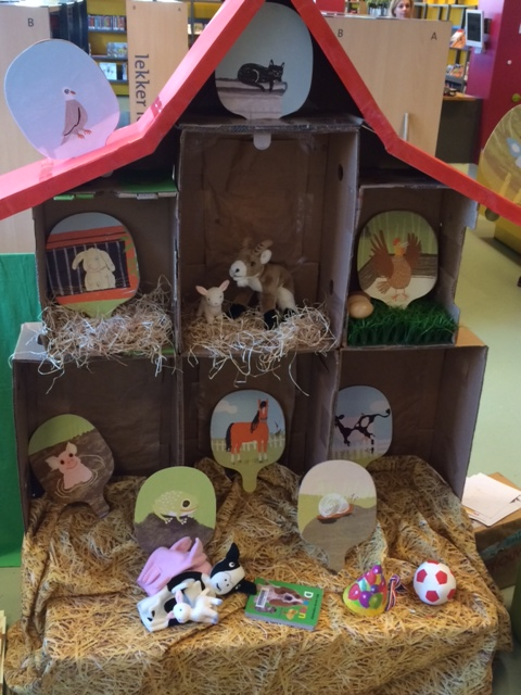 bibliotheekbezoek groep 1 en 2