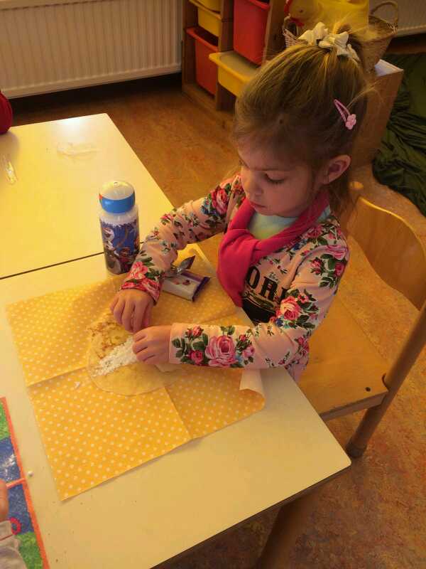 Mmmmm,pannenkoeken eten! 