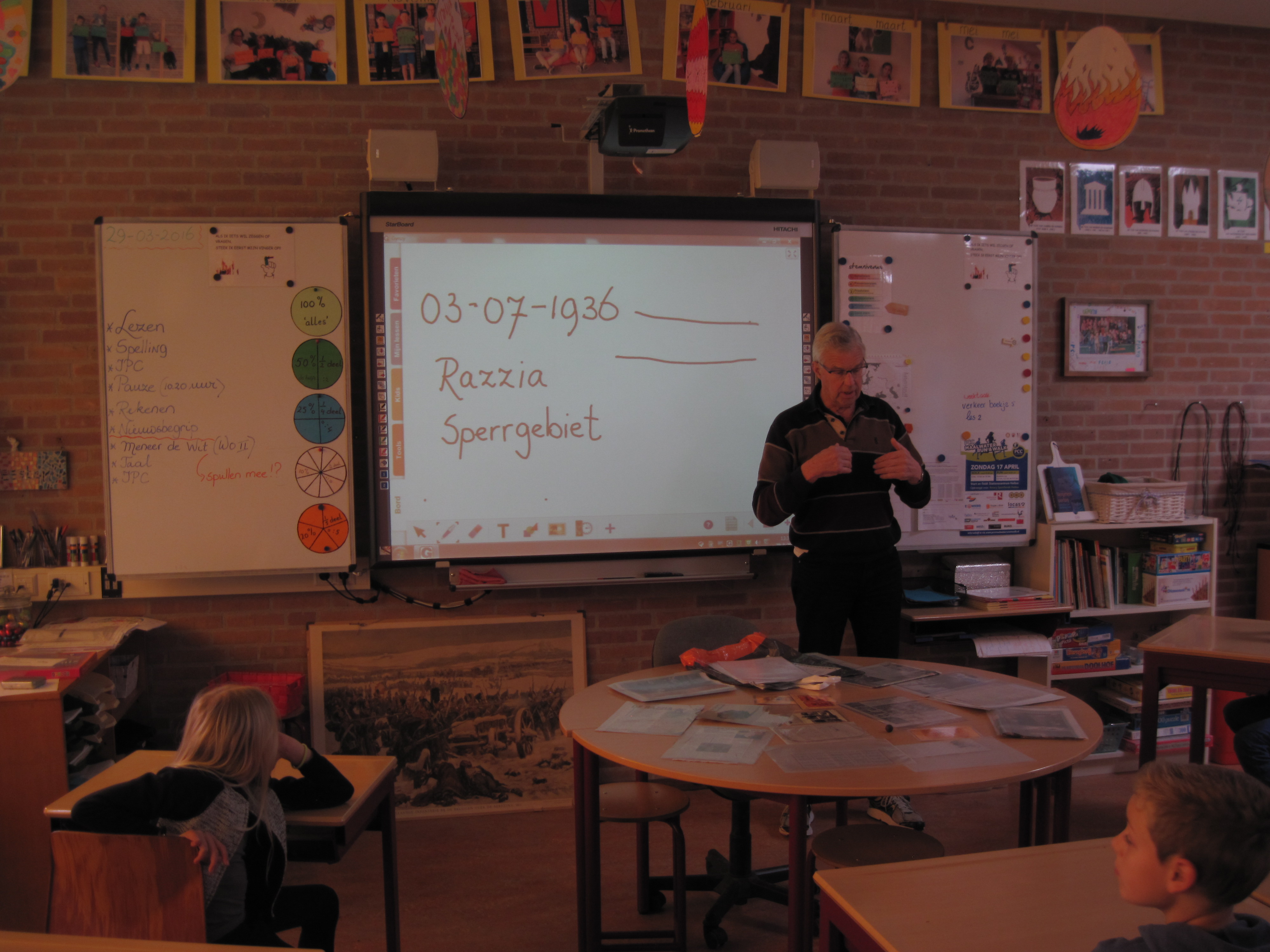 gastspreker in groep 7