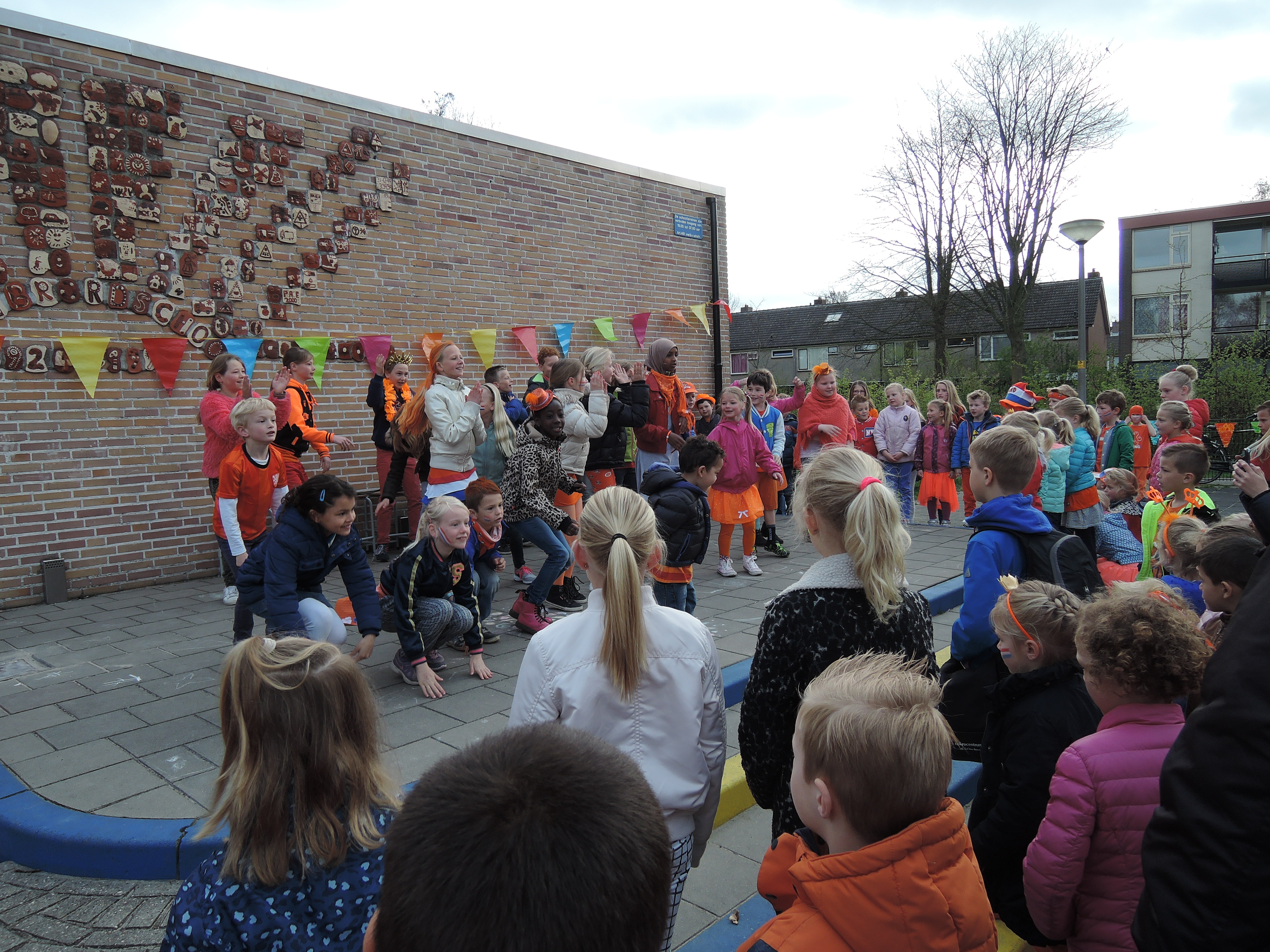 Koningsdag in groep 1 en 2