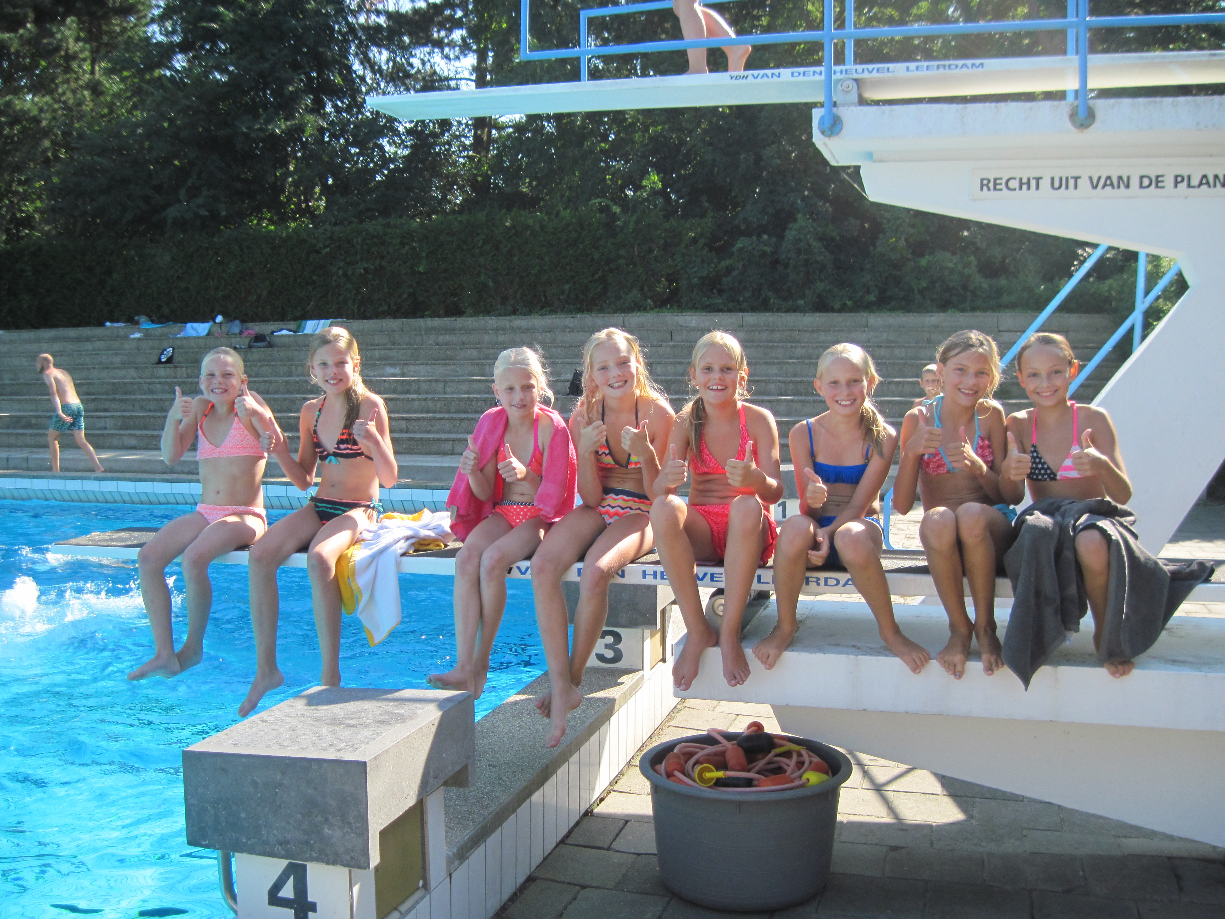 Zwemprestatie groep 7