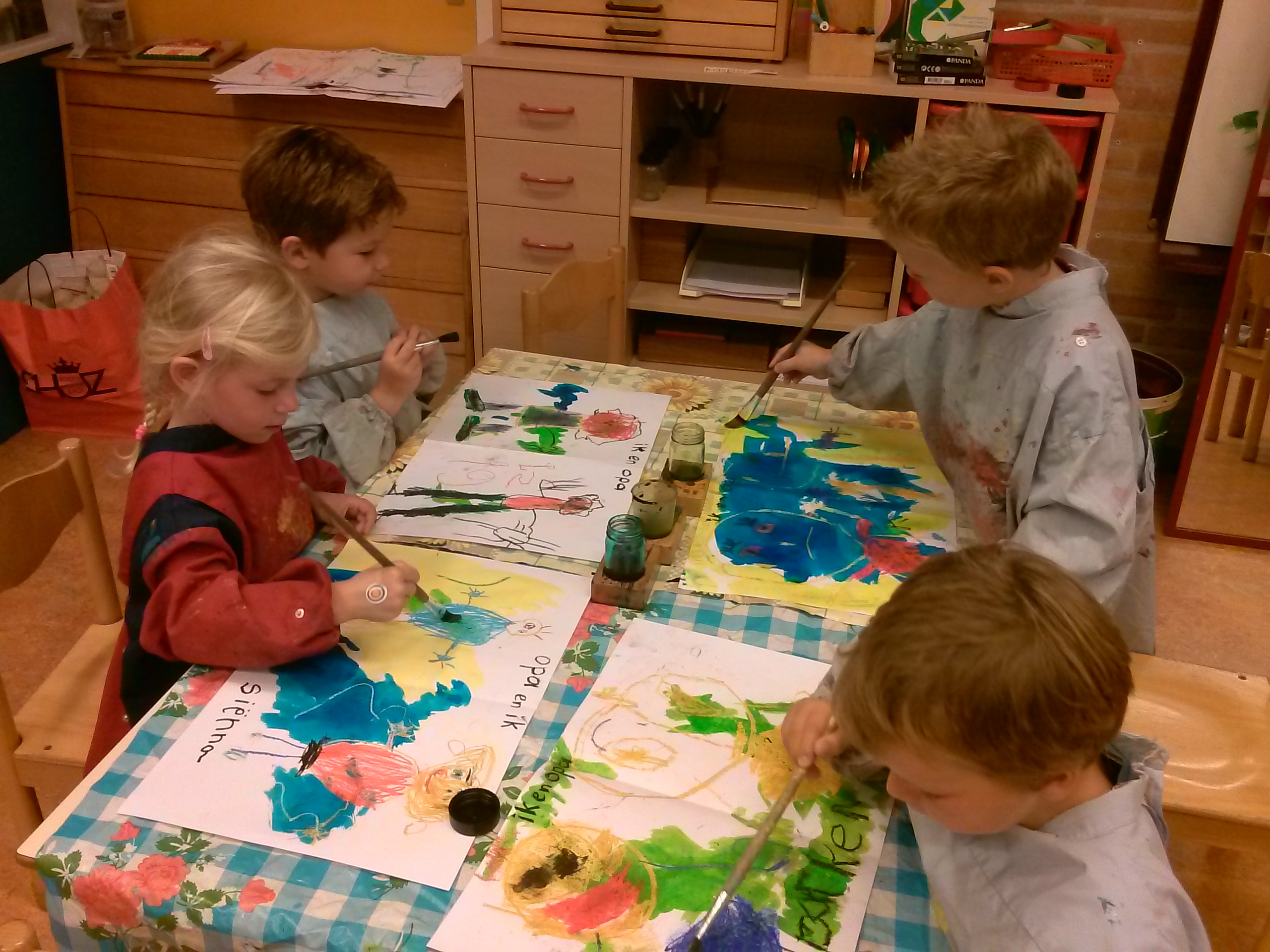 Nieuw thema in groep 1 - 2