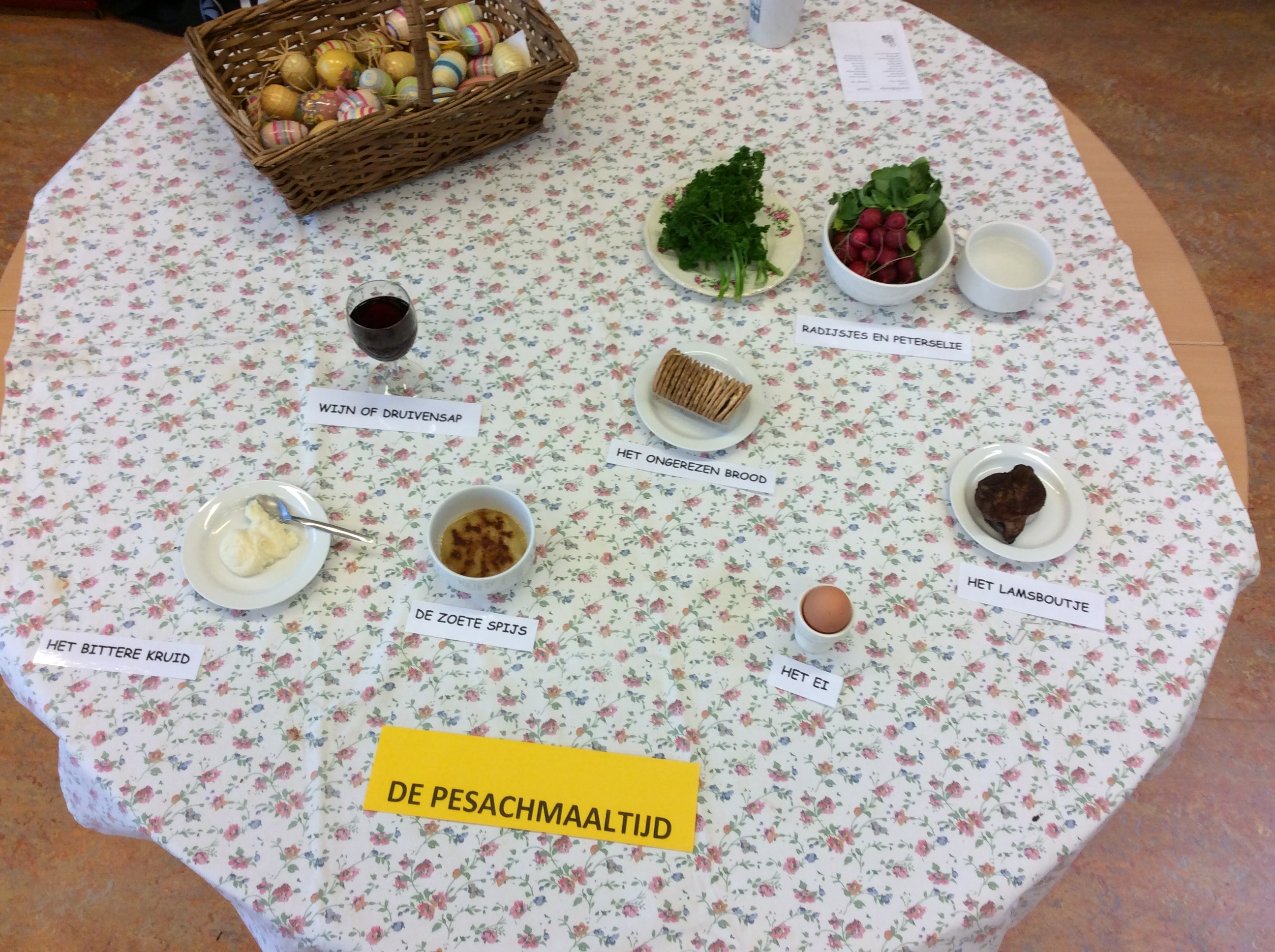 Paasviering in groep 7