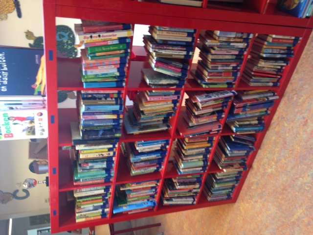 De boekenkast weer georganiseerd en aangevuld!