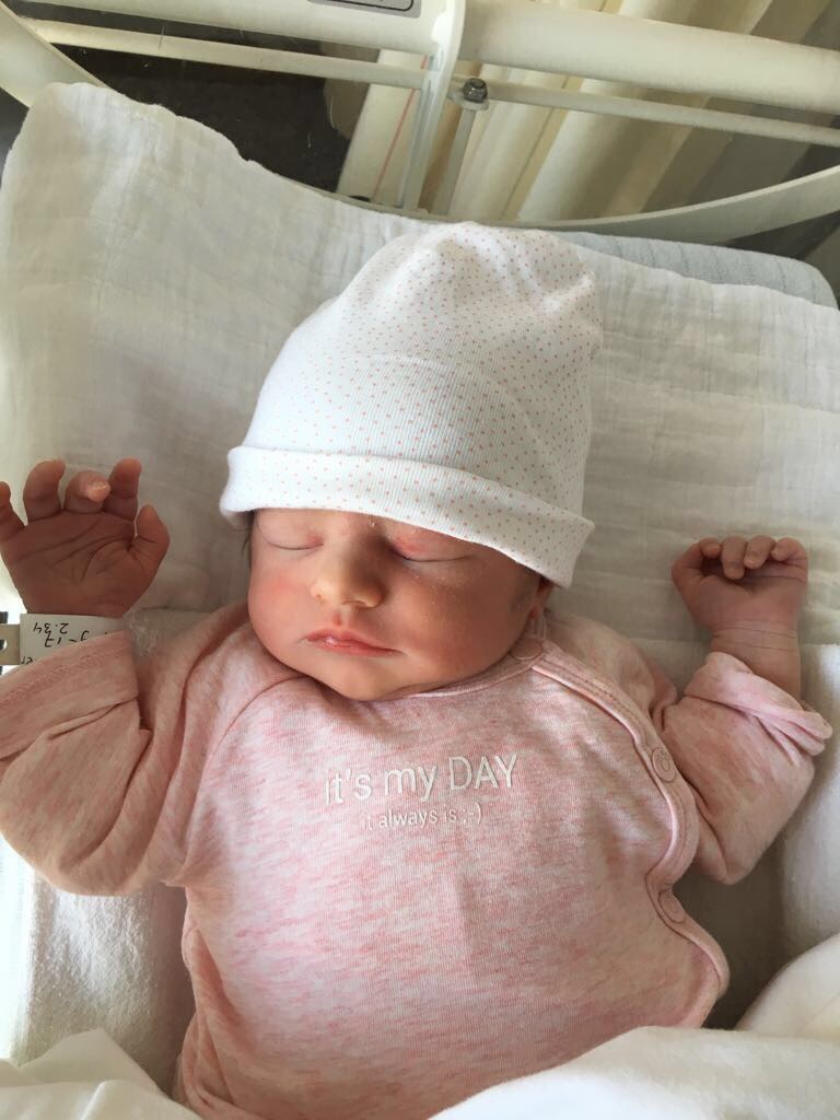 Hoera! Juf Kim heeft een dochter!