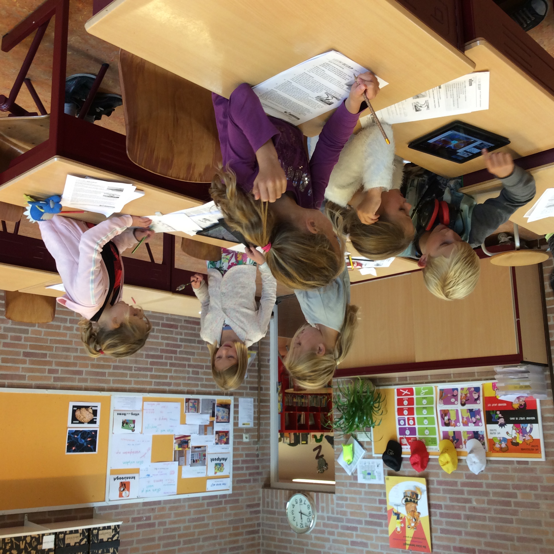 Ondertussen in groep 5