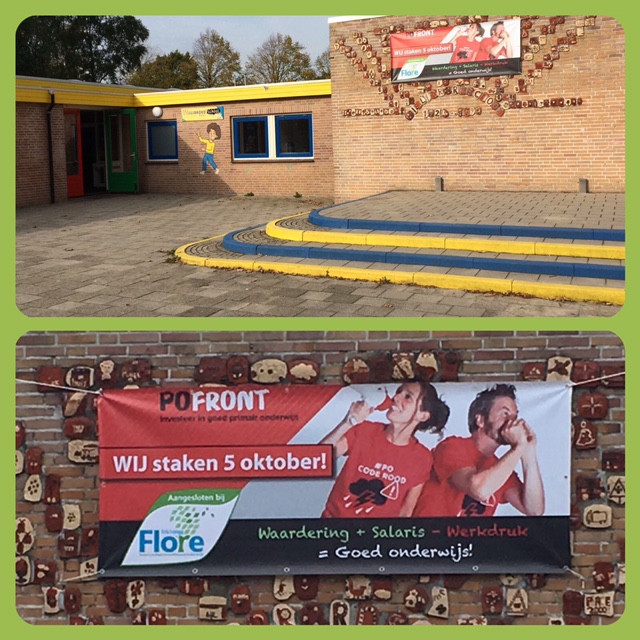 Staken voor beter onderwijs