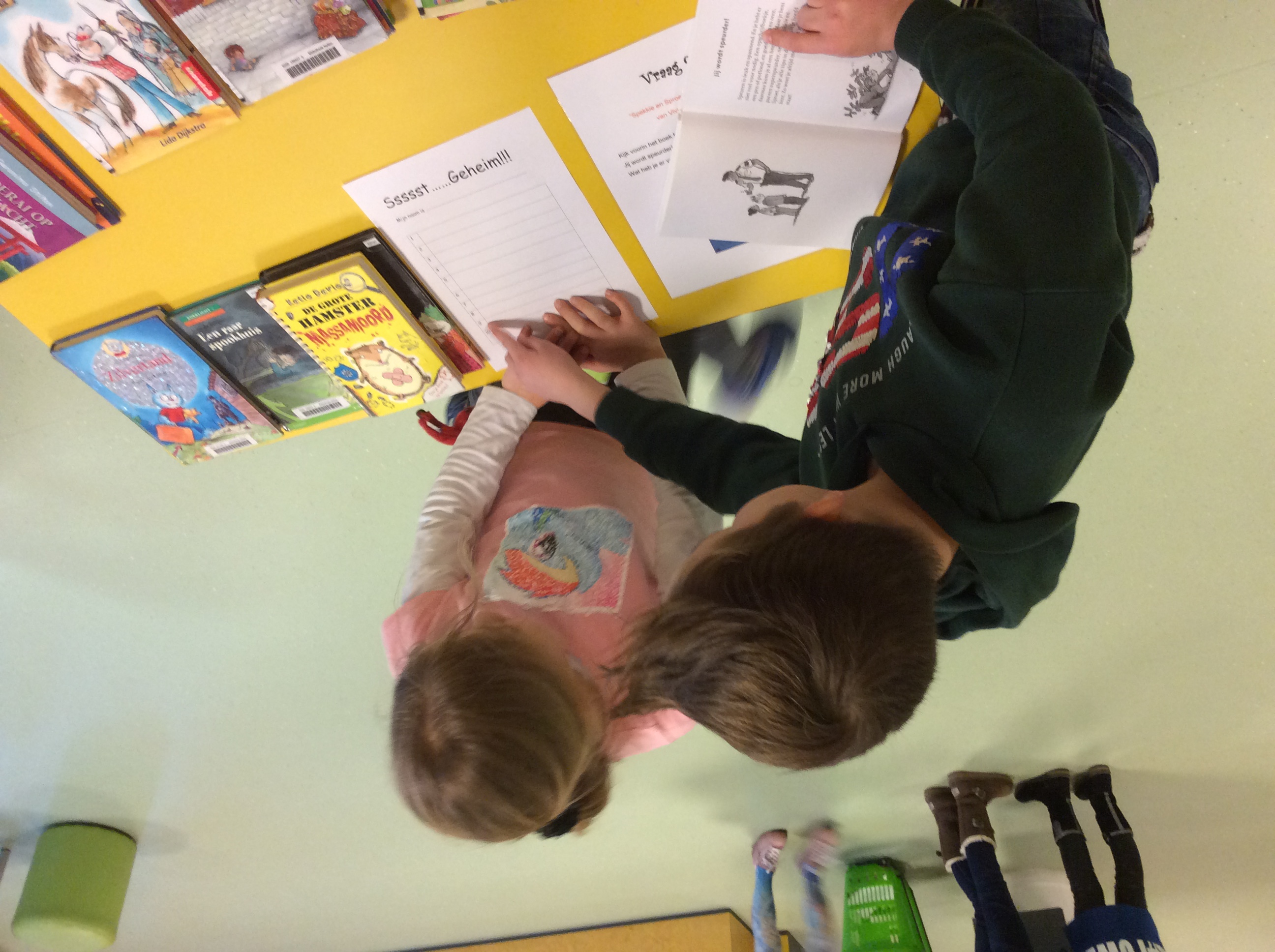 Ondertussen in groep 5