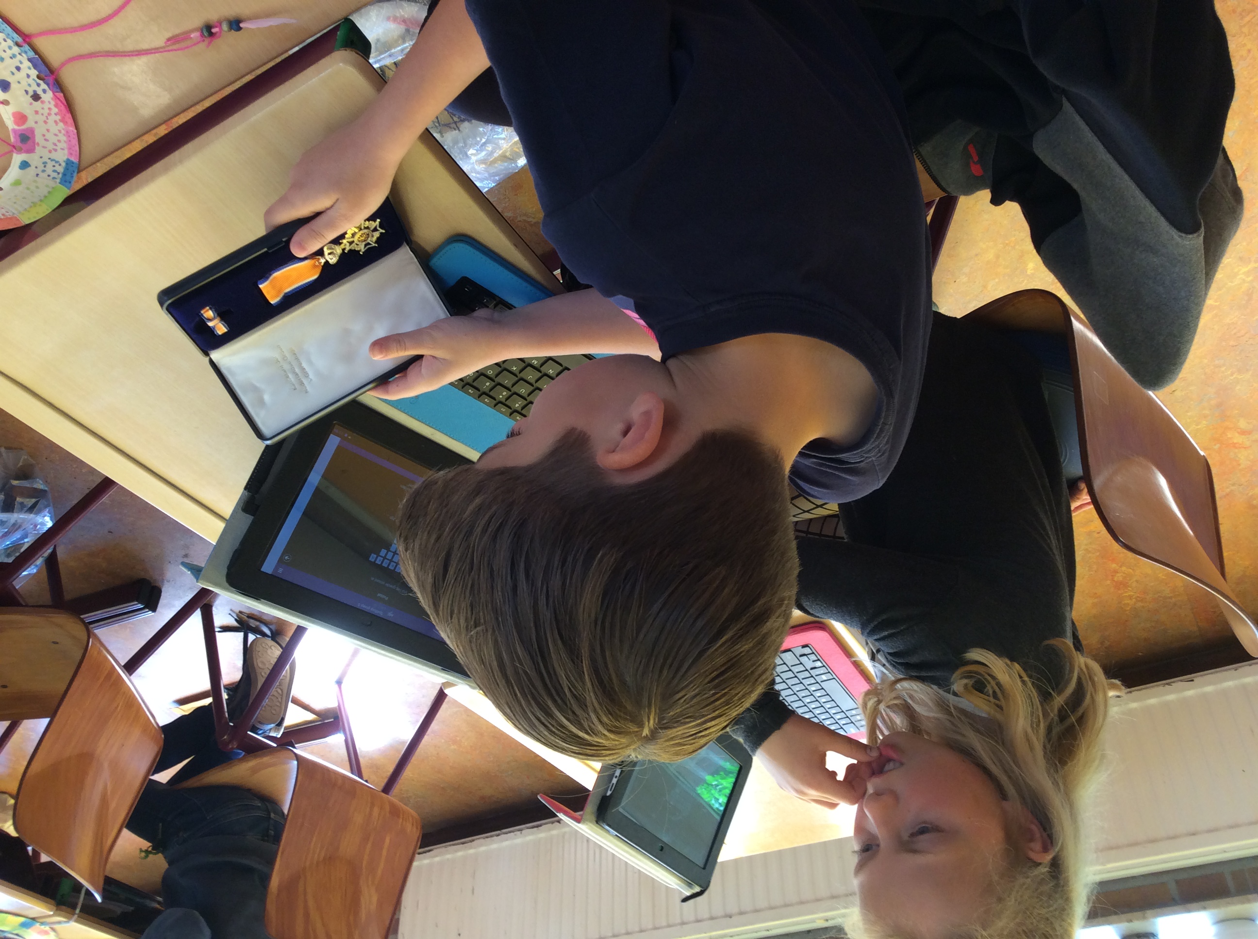 Ondertussen in groep 5...