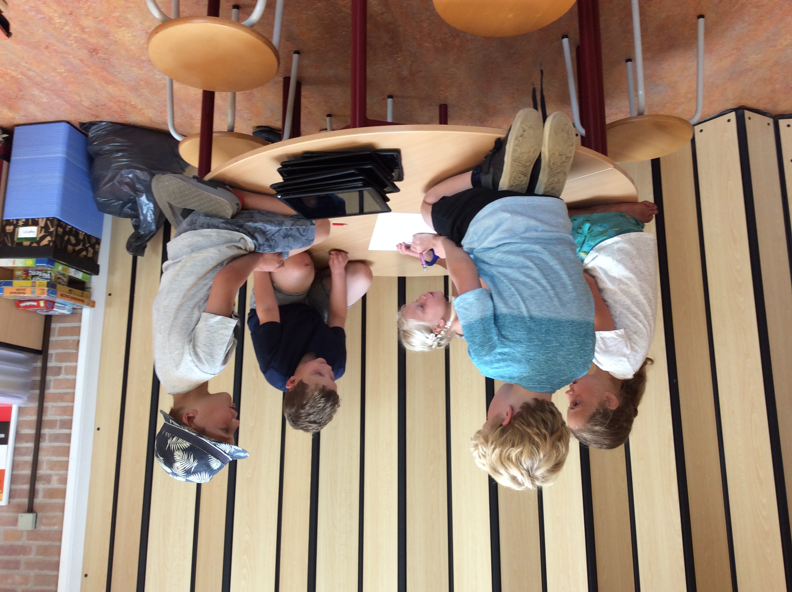 Ondertussen in groep 5...