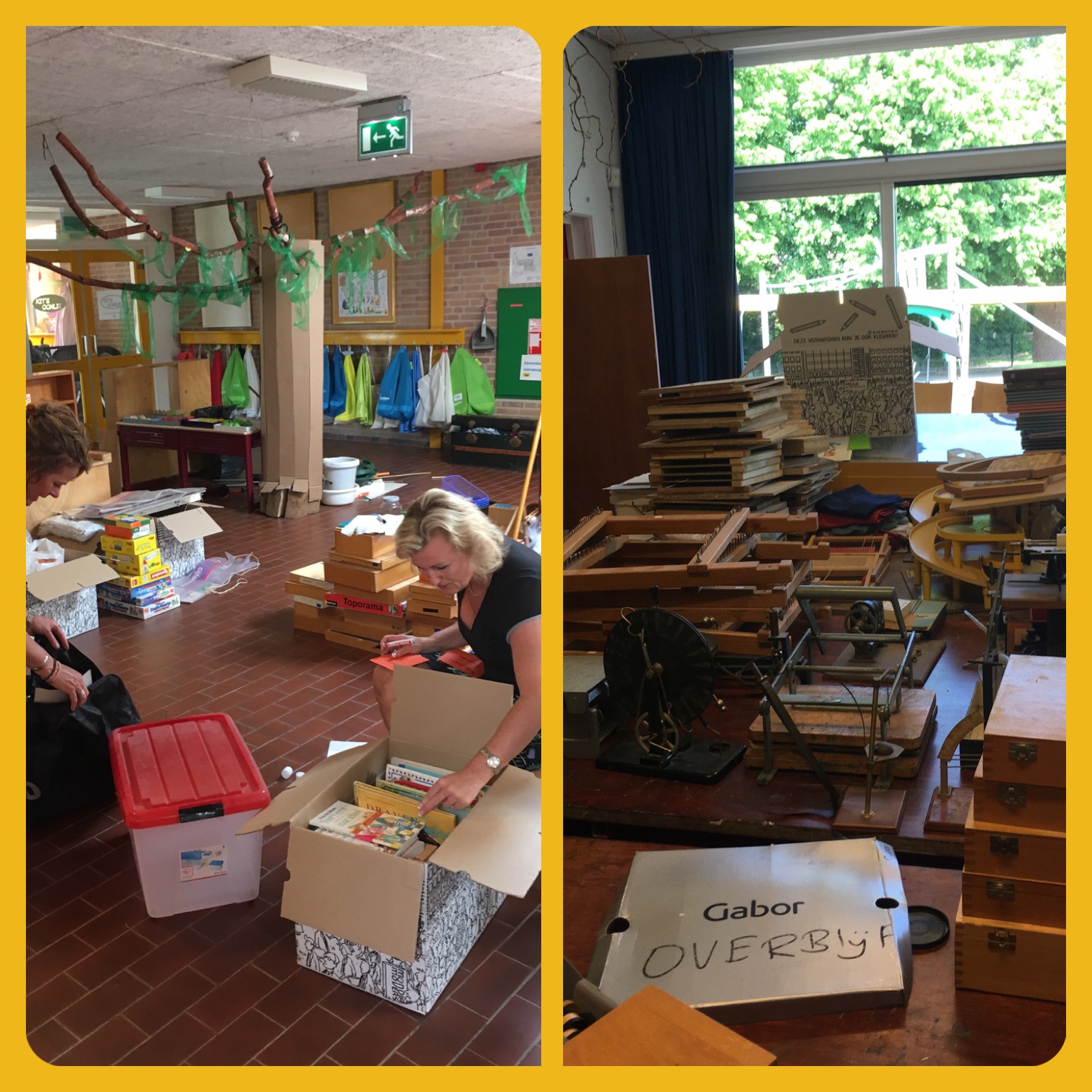 Het grote opruimen is begonnen!