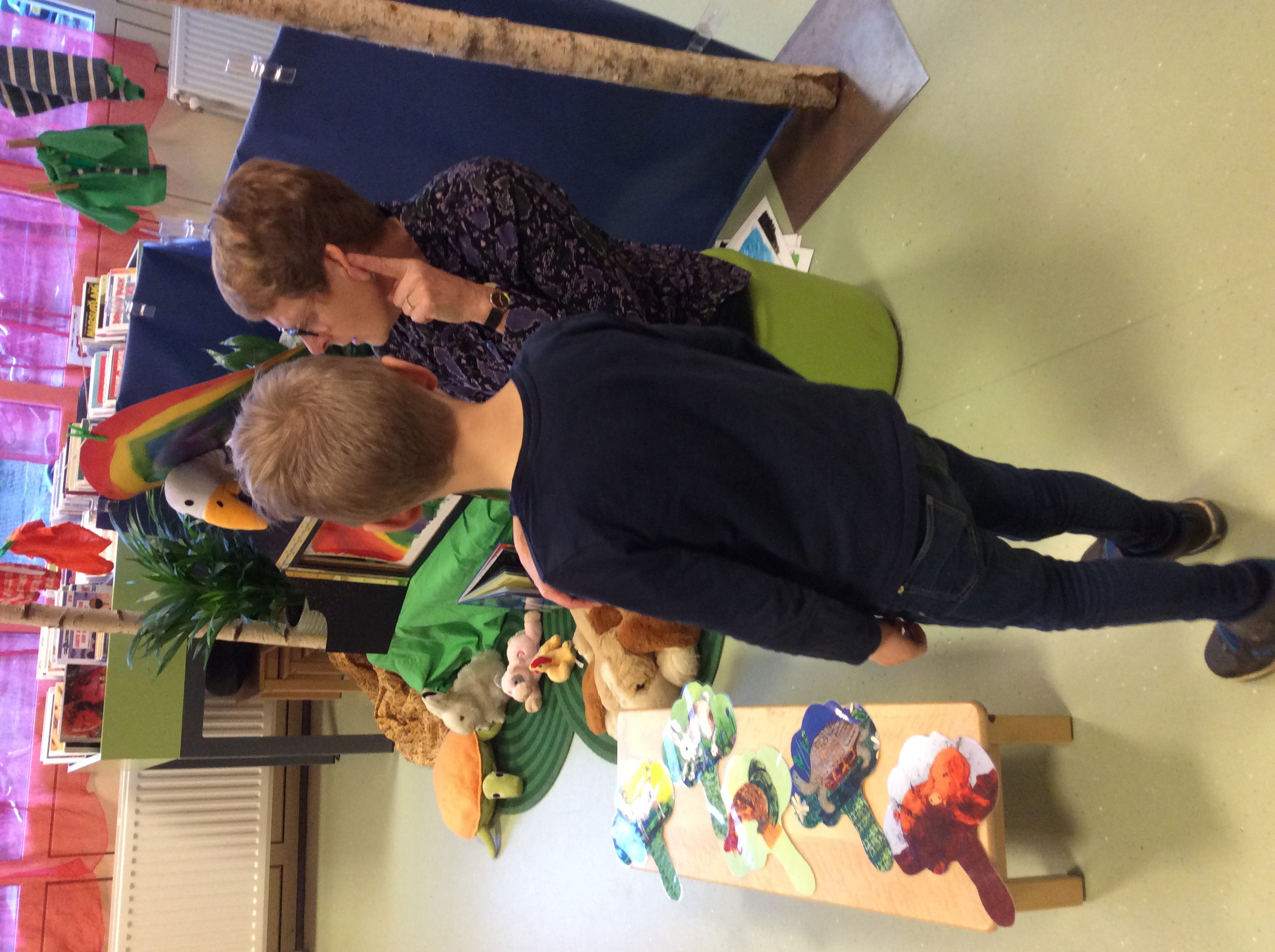 Deze week in groep 1/2B