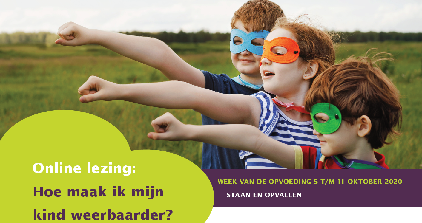 Online lezing: Hoe maak ik mijn kind weerbaarder