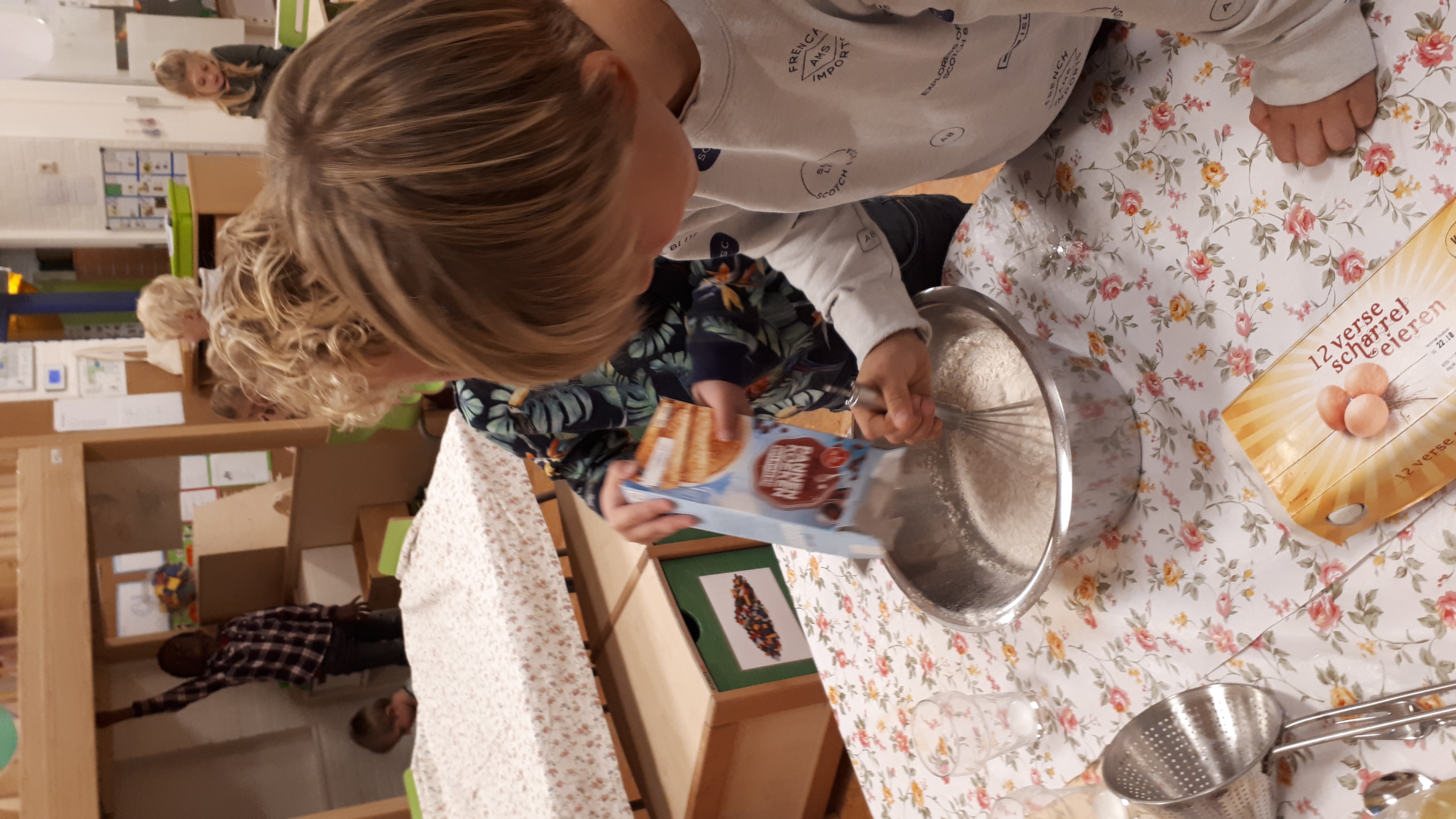 Afsluiting van het thema in groep 1-2 B