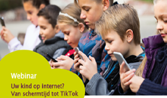 GGDHN - Webinar: Uw kind op internet? Van schermtijd tot TikTok