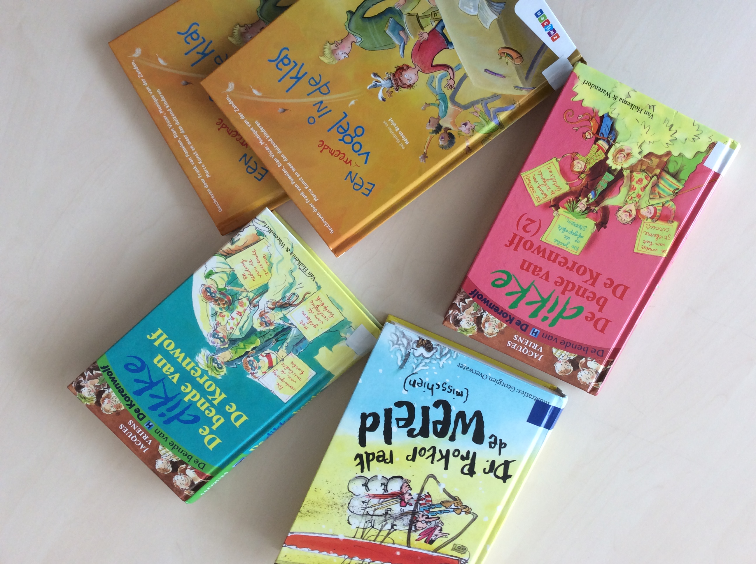 Nieuwe aanwinsten schoolbieb