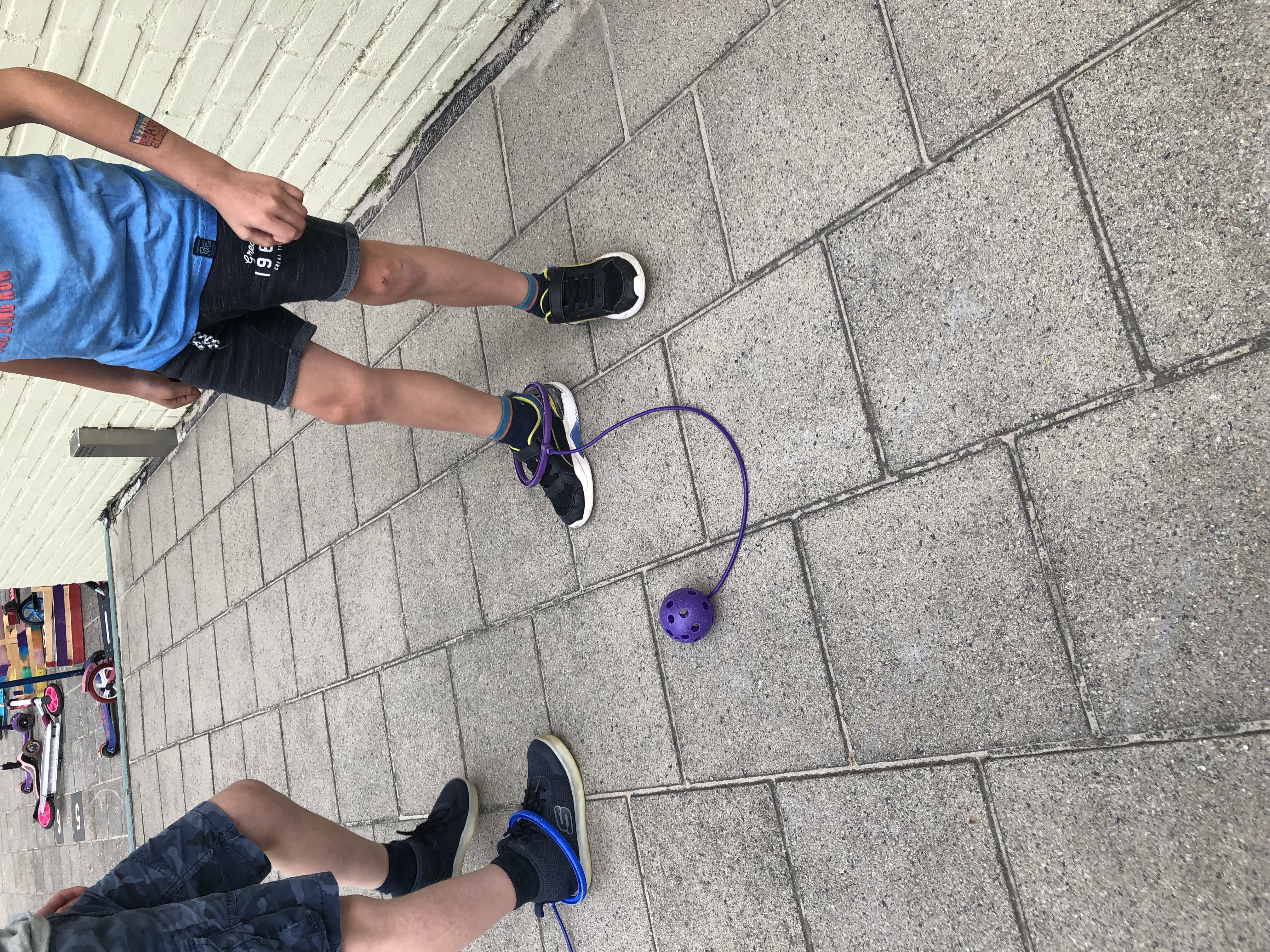 Zo fijn buitenspelen! 