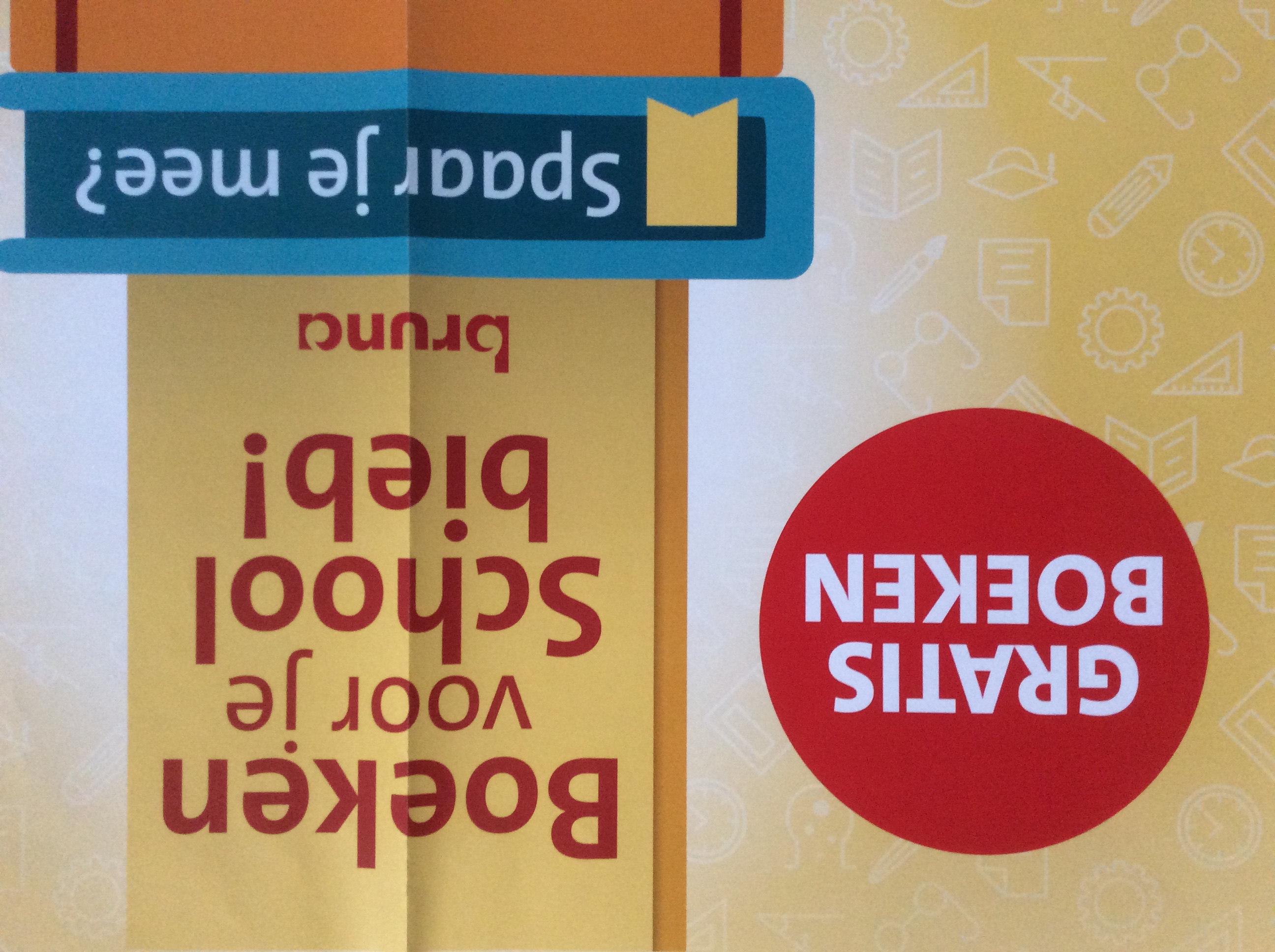 Spaar mee voor onze schoolbieb!