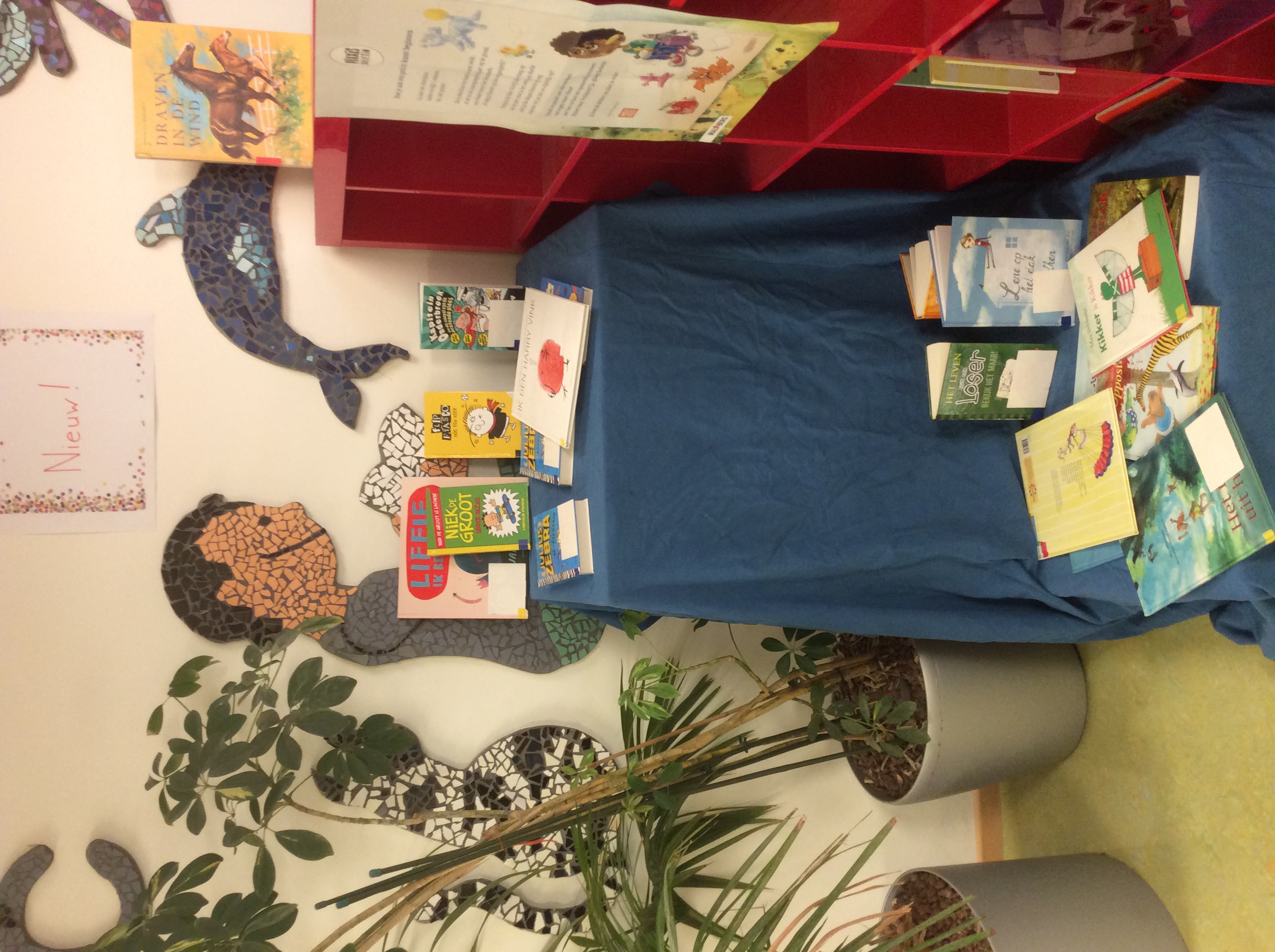 Nieuw in de schoolbieb