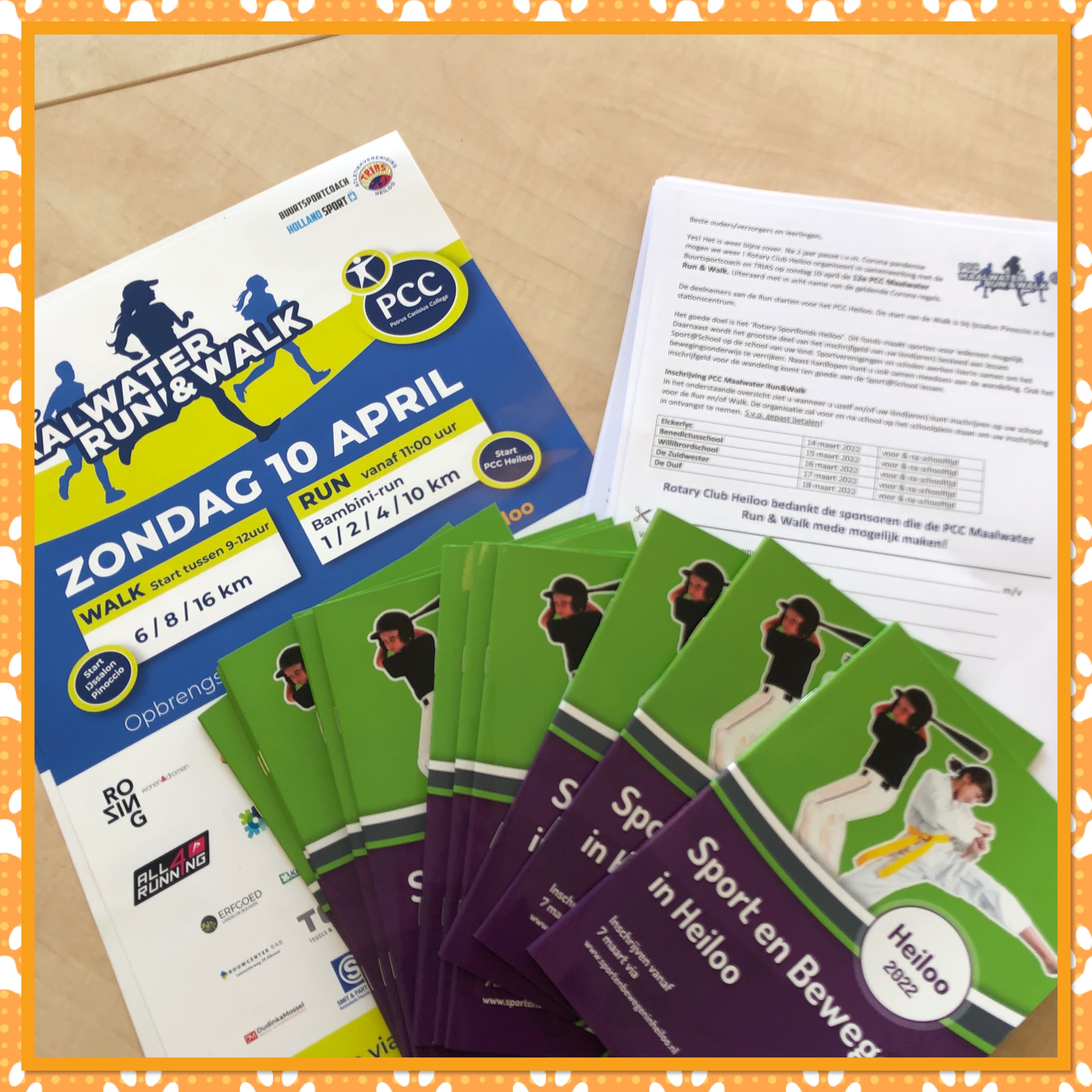 Het kan weer!!! Lopen door het dorp!