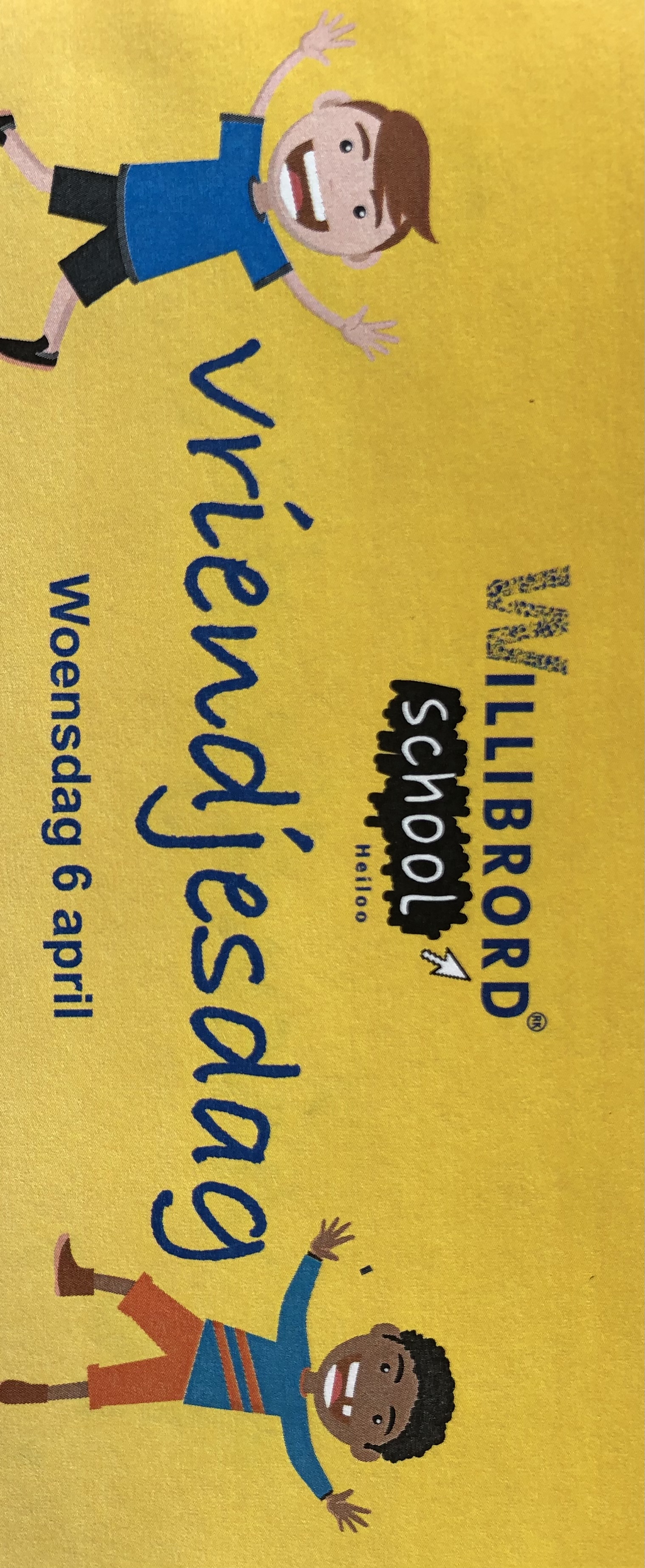 Vriendjesdag 6 april