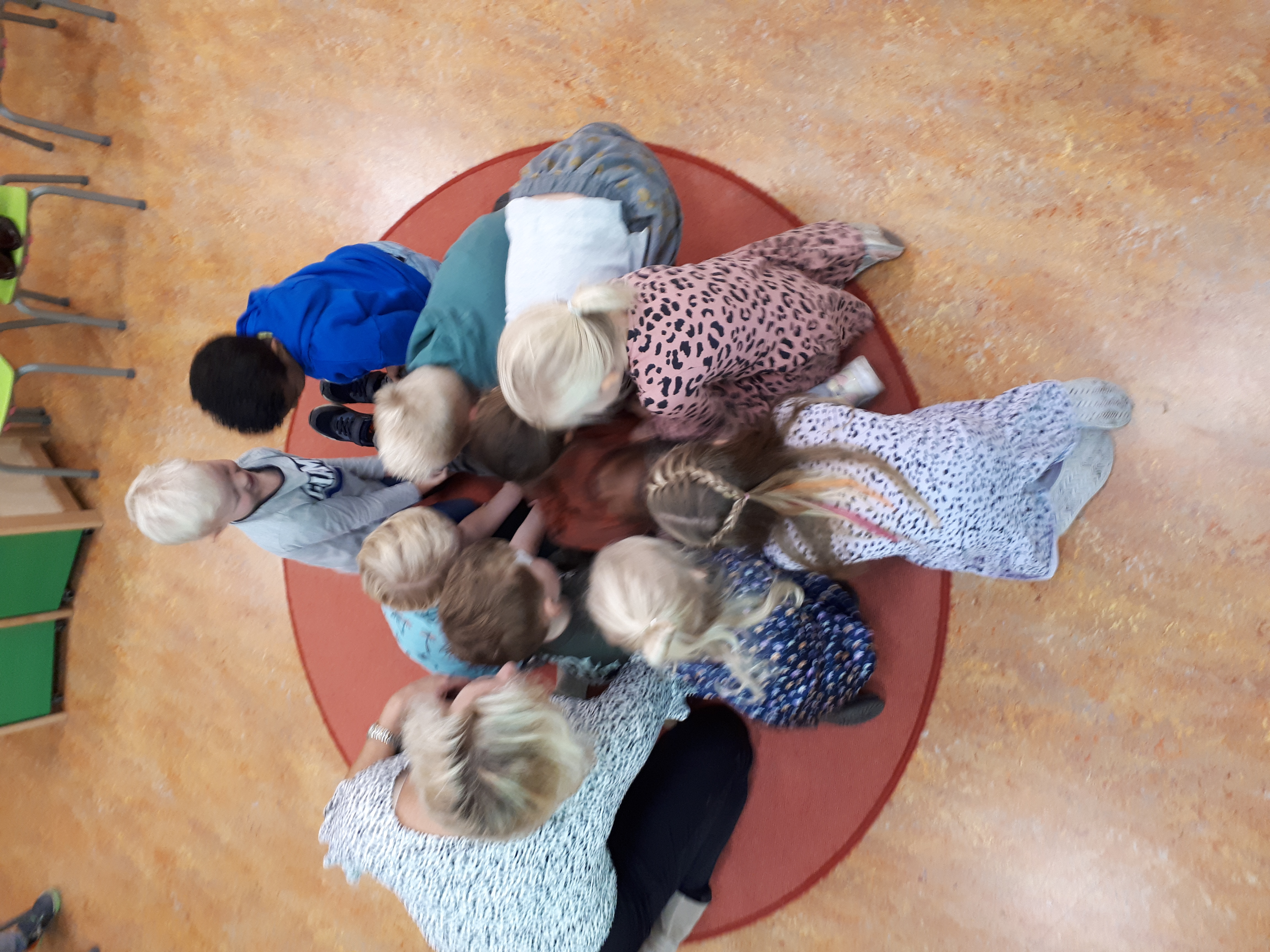Kanjerles in groep 1-2 B