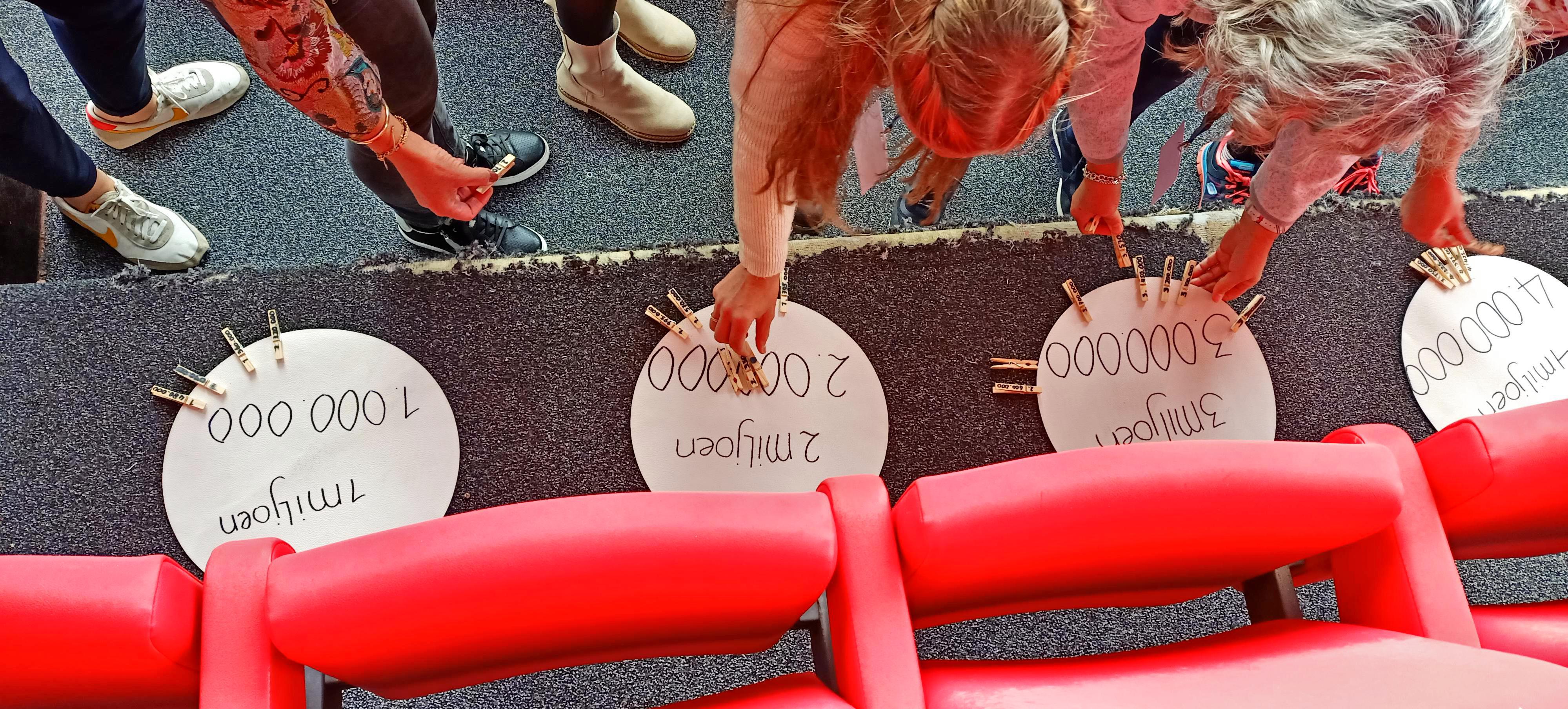 Bezoek aan congres over ‘bewegend leren’.