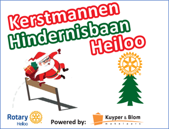 Kerstmannen Hindernisbaan