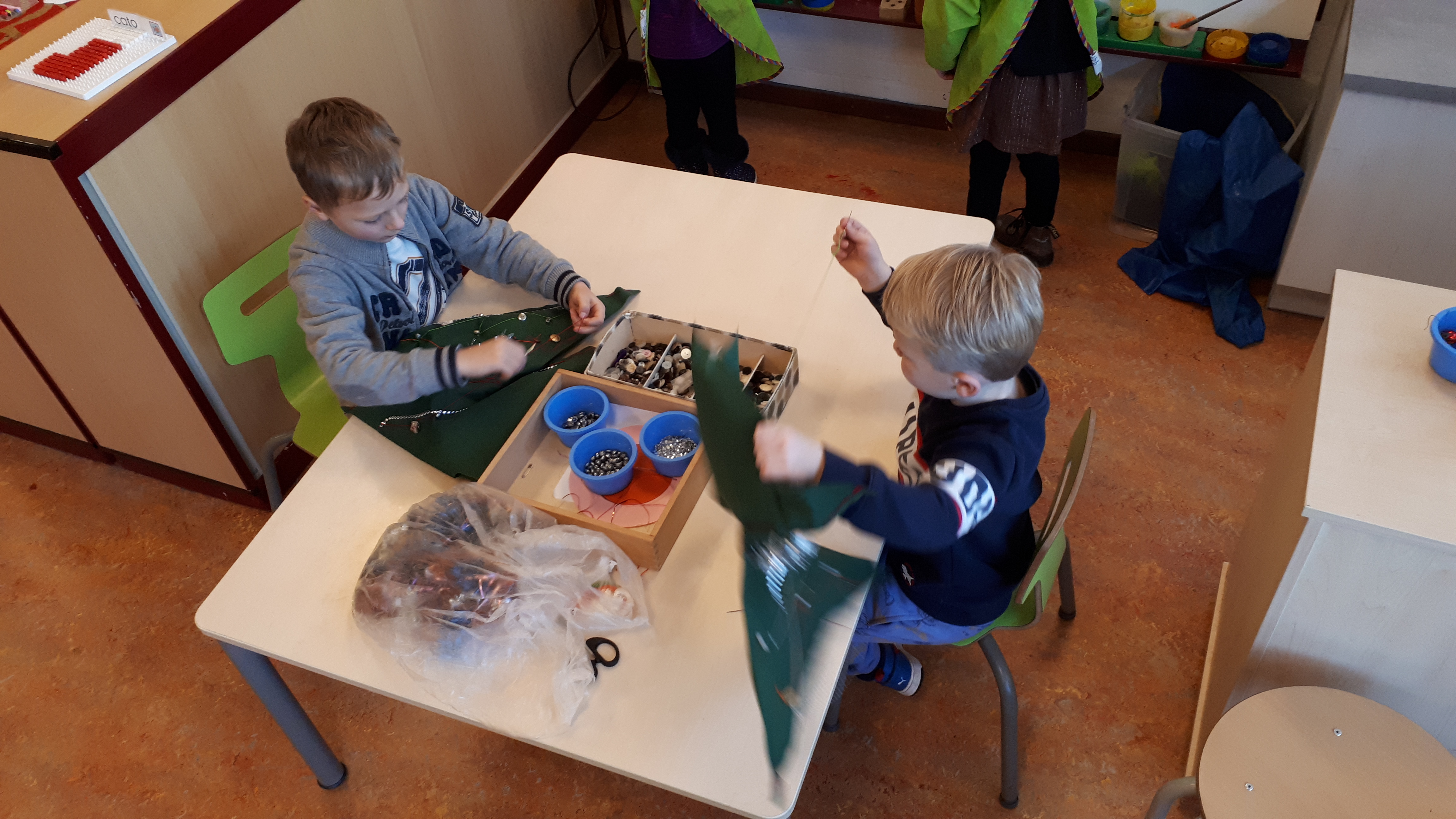 Kerst in groep 1-2 B