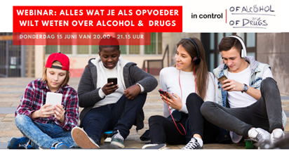 Webinar: Alles wat je als opvoeder wilt weten over alcohol en drugs