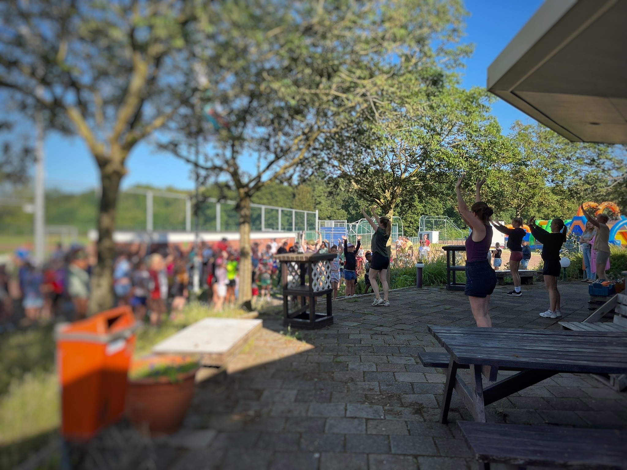 Genieten op de sportdag!