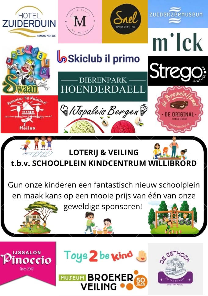 Wat zijn er al veel prijzen voor de loterij!!!