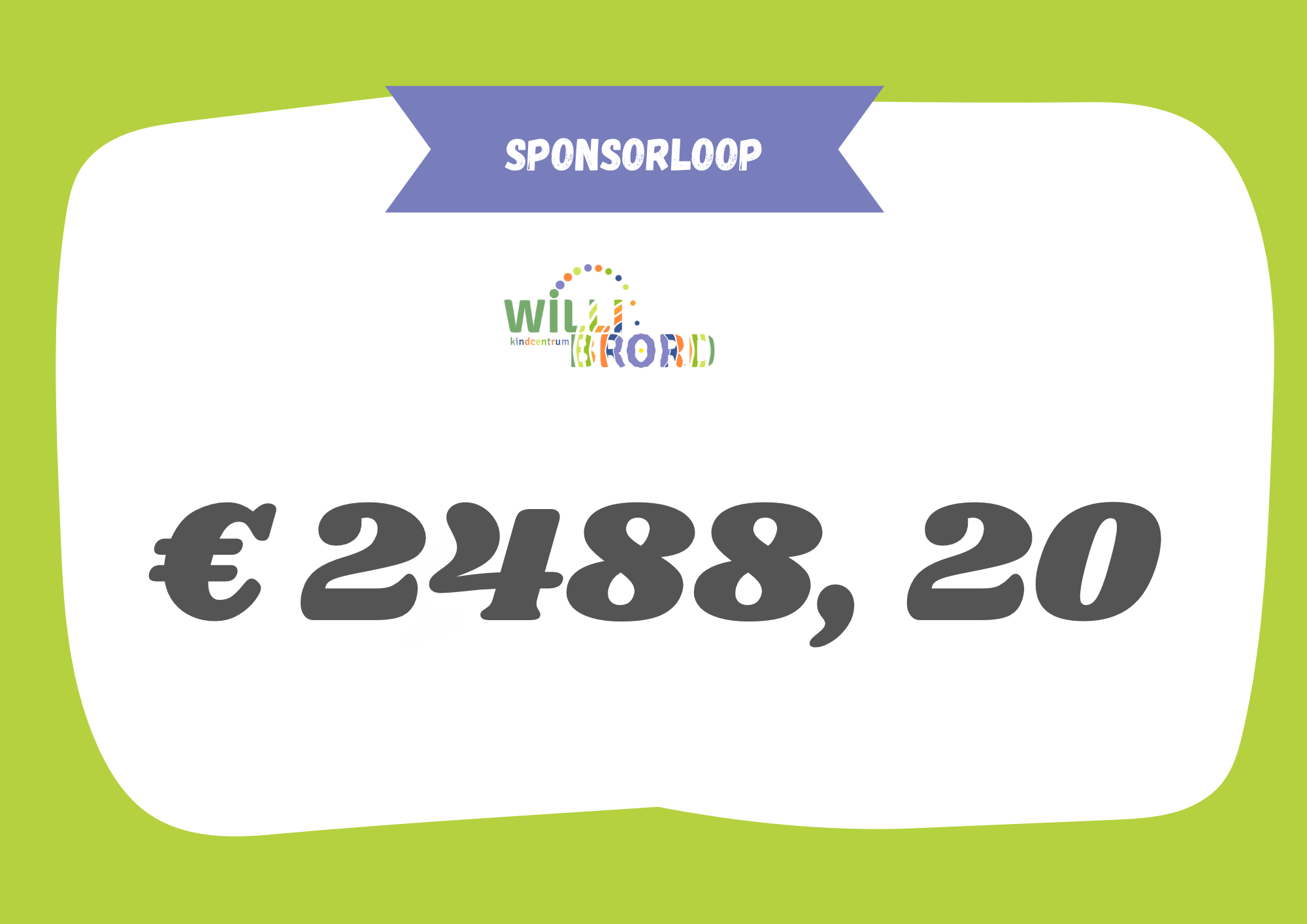 De kletsnatte sponsorloop